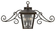 Hinkley Canada 1433RB - Small Wall Mount Lantern with Scroll