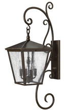 Hinkley Canada 1436RB-LL - Extra Large Wall Mount Lantern with Scroll