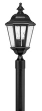  1671BK - Large Post Top or Pier Mount Lantern