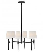 Hinkley Canada 4466BK - Medium Single Tier Chandelier