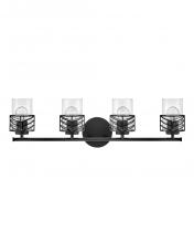  50264BK - Large Four Light Vanity