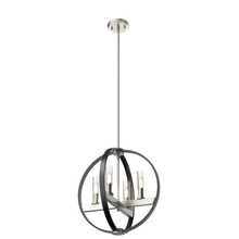  DVP28848SN/GR-CL - Mont Royal 4 Light Pendant