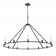  DVP37145EB - Carisbrooke 50" Chandelier, Black