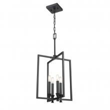  DVP37148EB - Carisbrooke 16"H Pendant, Black