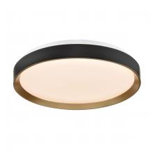  DVP40248GD+MB-5CCT - HUDSON 18.5" LED FLUSH MOUNT