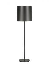 Visual Comfort & Co. Modern Collection 700OPRTLUC92762BZ - Modern Lucia Outdoor LED Large Floor Lamp in a Black Finish