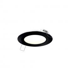 Dals 5005-CC-BK - 5 Inch Round CCT LED Recessed Panel Light