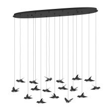 Eglo Canada 390353A - 17L 3CCT LED Pendant Light / Luminaire suspendu DEL 3CCT 17L