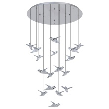 Eglo Canada 390402A - 17L 3CCT LED Pendant Light / Luminaire suspendu DEL 3CCT 17L